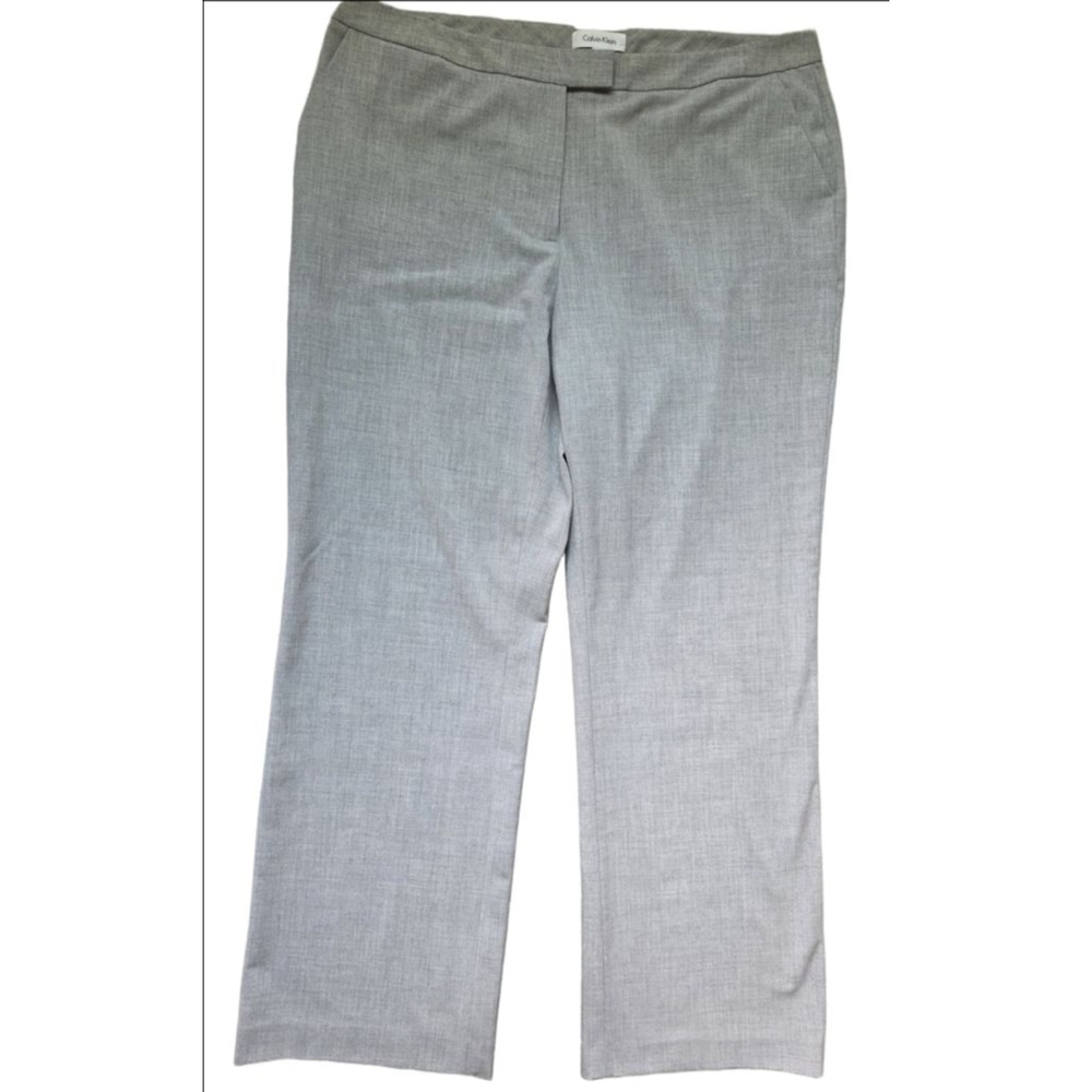 Women's Calvin Klein Gray Dress Pants Size 14